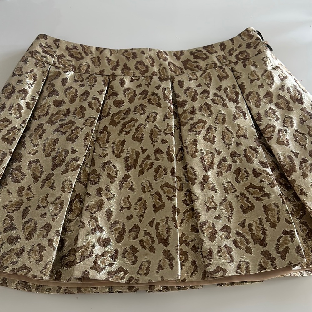 Gold Leopard Skirt by Jenny Han small